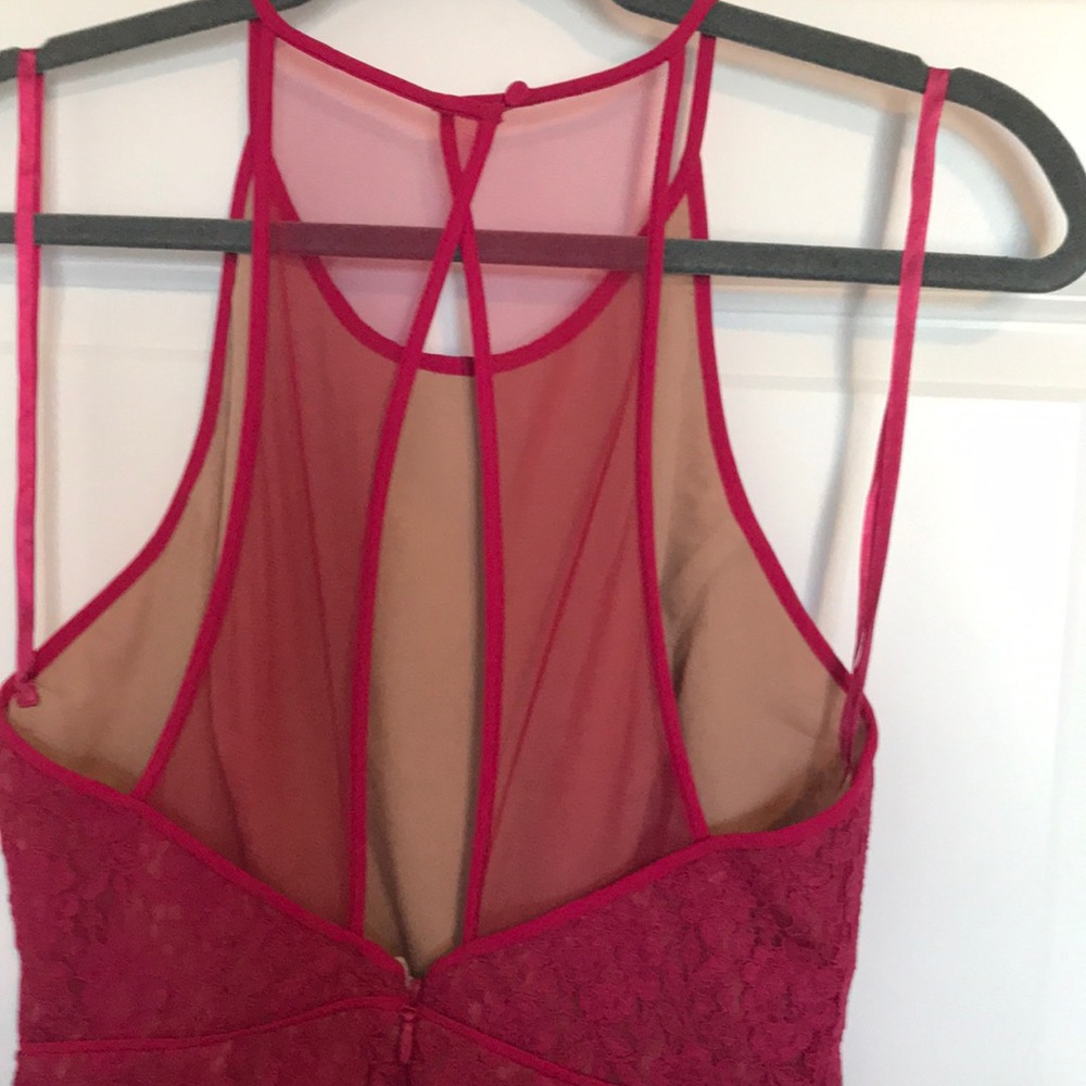 NWT BCBG Tenya lace cocktail dress - Picture 5 of 7